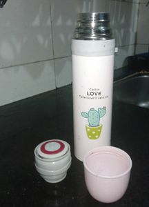 Steel Water Bottle With (Premium Print)