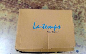 La-temps Black Leather Boots