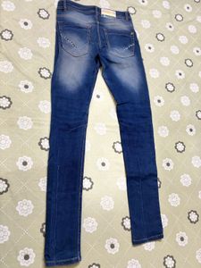 Men’s Vintage Stylish Blue Wash Denim Jeans