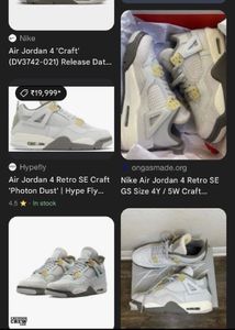 Air Jordan 4 Retro Sneakers
