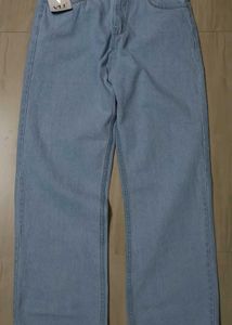 Light Wash Wide Leg Jeans
