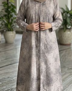 a elegant designed abaya