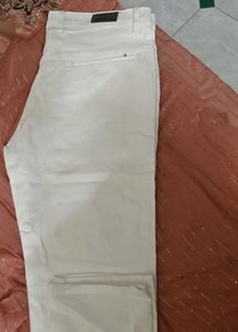 Tommy Hilfiger White Casual Pants