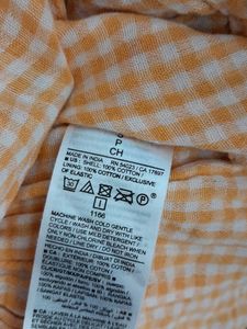 Orange Casual Dress (Women's)