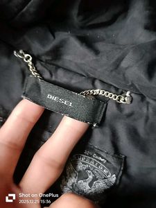 brand name is DIESEL OG Men's Hooded Parka Jacket