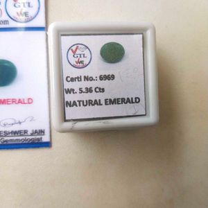 Combo Of Two Gemstone( panna)