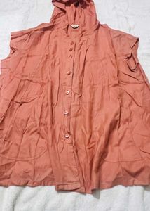 Peach Tunic Style Top