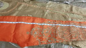 3ps suit Angrakha design kurti with heavy