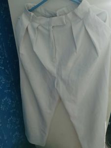Korean Baggy white jeans