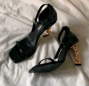 Saint Laurent Black Patent Heels, Fixed price