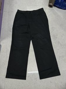 Classic Black Wide-Leg Trousers