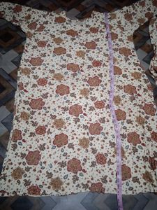 Floral Print Kurta Set with Pants
