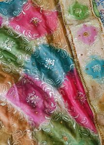 pakistani heavy work banarasi suit for bride