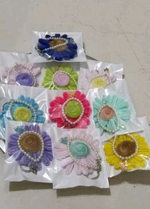 floral handmade keychain pack of 1
