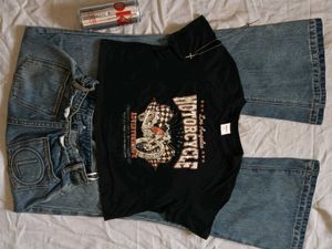 Los Angeles Motorcycle Graphic T-Shirt