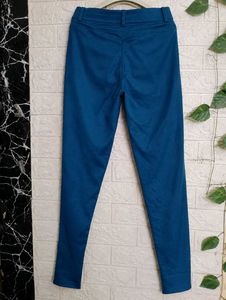 Stylish Teal Blue Trousers