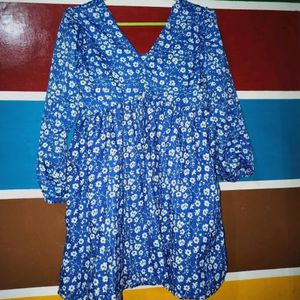 Stylish Blue Dress For Women