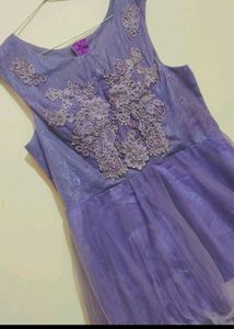 Purple 💜 Party Wear Dress 34 Bust