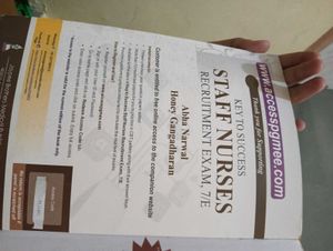 Key to Success Staff Nurses Recruitment Exam
