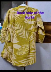 38 Size-  Floral Print Kurta