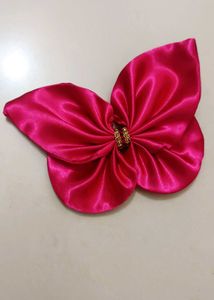 Pack of 2 Satin Butterfly Hair Clips