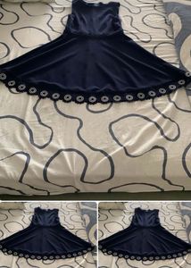 Navy  Fit &amp; Flare Dress