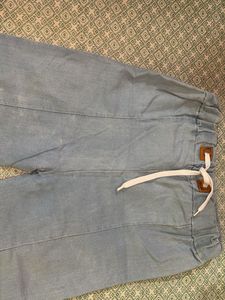 Light Wash Flared Jeans