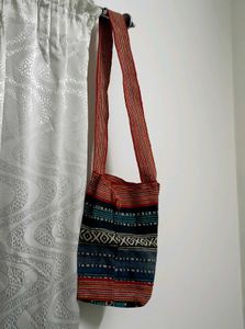 Boho Embroidered Crossbody Bag