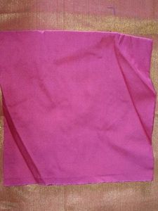 Vibrant Silk blouse Material.