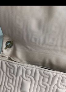 PRICE 📉 ZARA Elegant Quilted Chain Clutch Bag