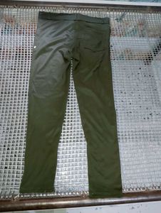 Stylish Olive Green Trousers