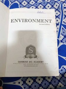 Environment Revised Edition Shankar IAS Academy