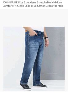 Plus size Blue Denim Jeans