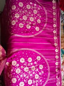 New Purple Colour double Shade Saree