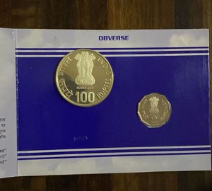 Proof Set Of 2 Coins - 150 Glorious Years Railway
