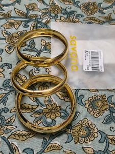 Y2K Gold Bangle Stack