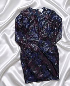 Multicolour sequin dress