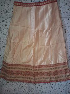 Elegant Beige Embroidered Lehenga Choli