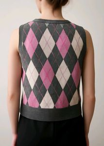 Argyle Sweater Vest💜💜