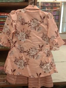 Adorable Floral Print Dress for Girls