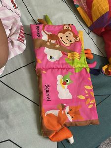 Wild Tails Soft Baby Book