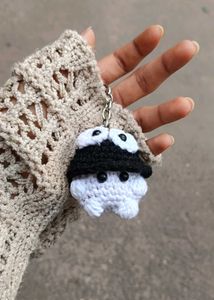 kawai mushroom keychains