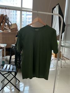 Olive Green Basic T-Shirt