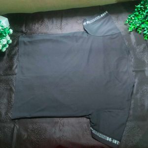 Men's Stylish Black T-Shirt