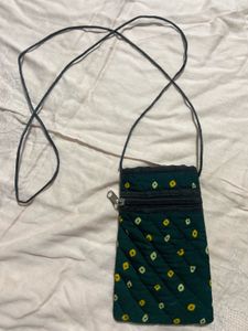 Embroidered Phone Pouch