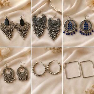 ✨ Oxidised Earrings Collection