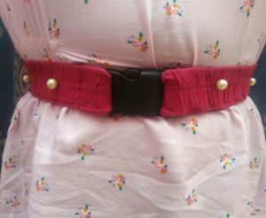 (Pack Of 1) Elastic Waist Belt For Dresses Stretch