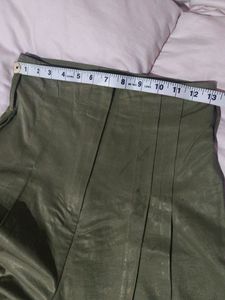 High Waisted Straight Trouser.