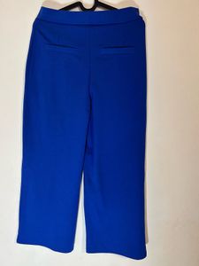 H&amp;M Royal Blue Culotte Pants | High Waist