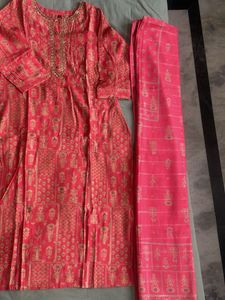 Elegant Handwork Kurta Dupatta Set